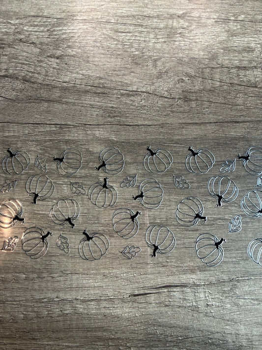 pumpkin decal