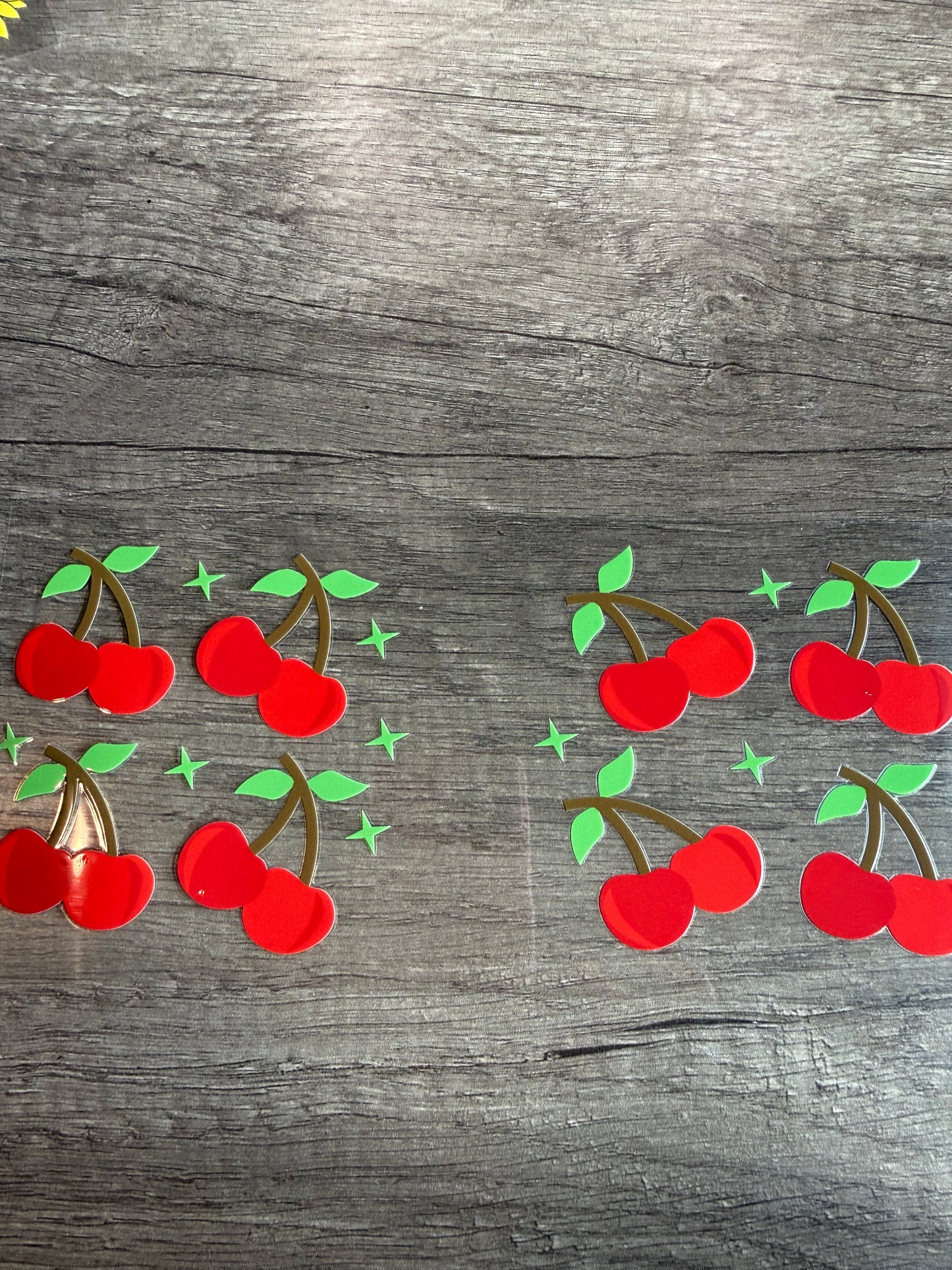 cherry decal
