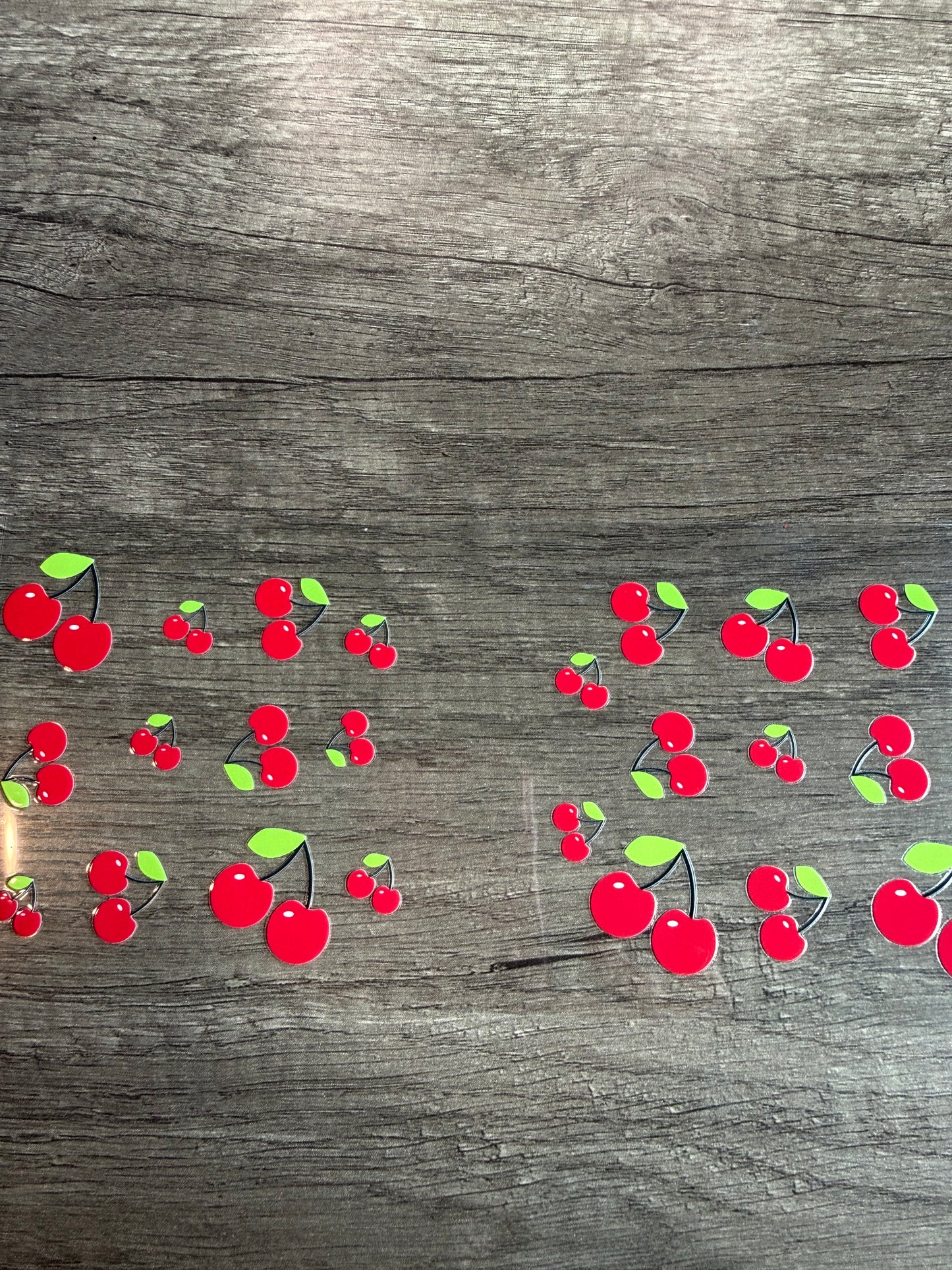 cherry decal