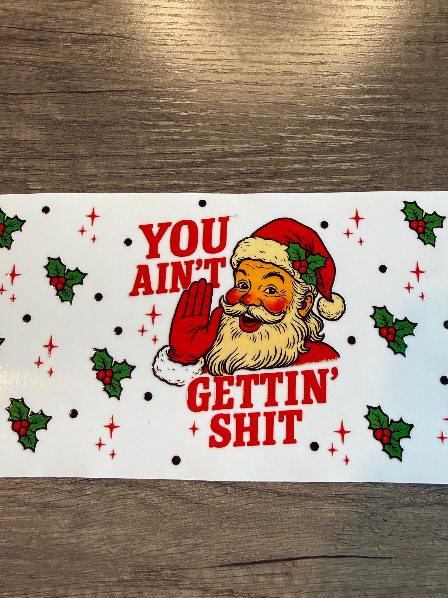 santa decal