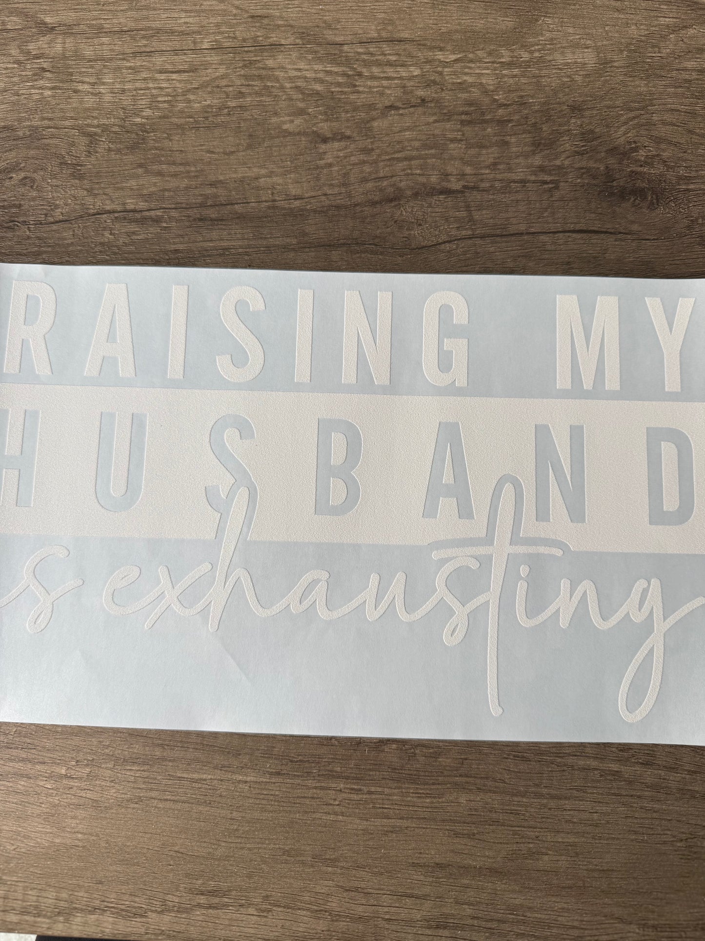raising my husband transfer