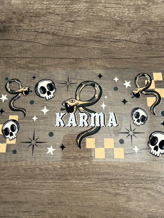 karma decal