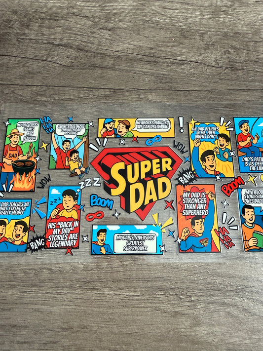super dad decal