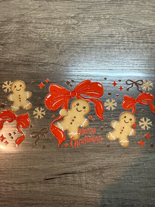gingerbread decal