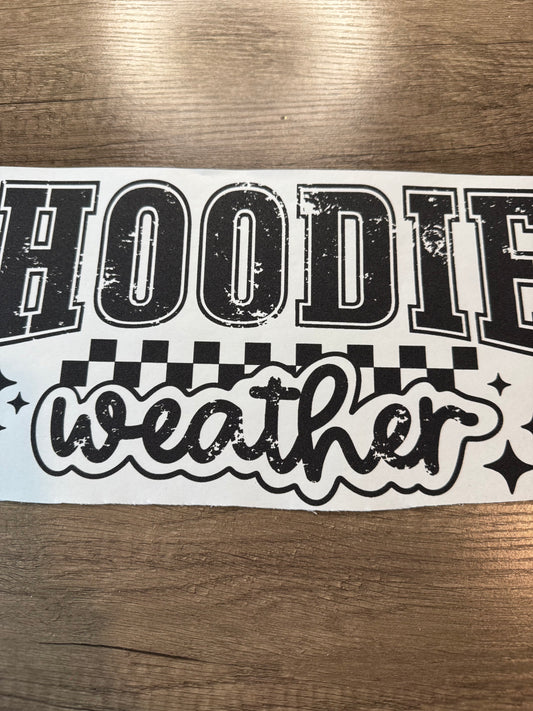 hoodie weather transfer