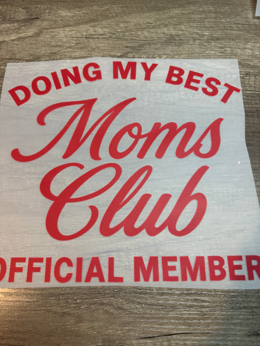 moms club transfer