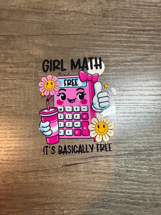 math decal