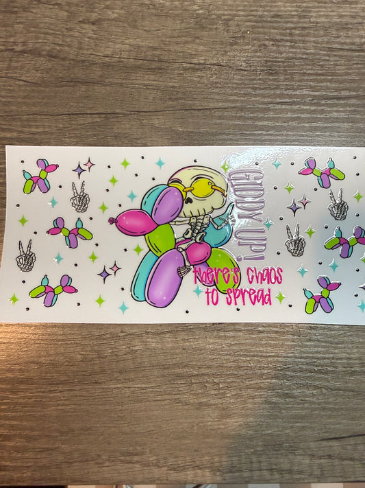 balloon dog decal