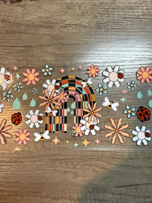 rainbow decal
